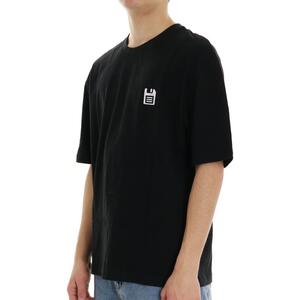 T-SHIRT STAMPA NERO